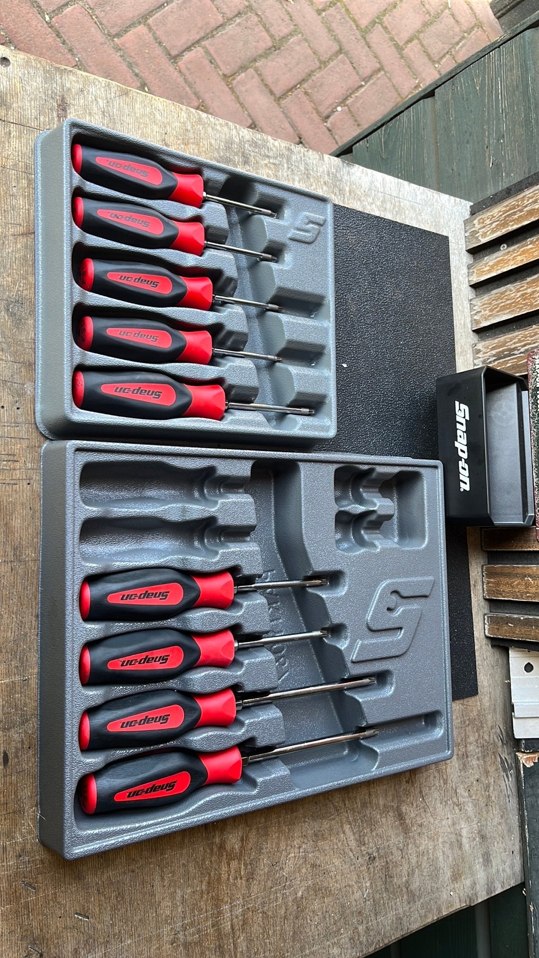 Set Snap On Torx scroevendraaiers 9 delig, Auto diversen, Autogereedschap, Ophalen, Zo goed als nieuw