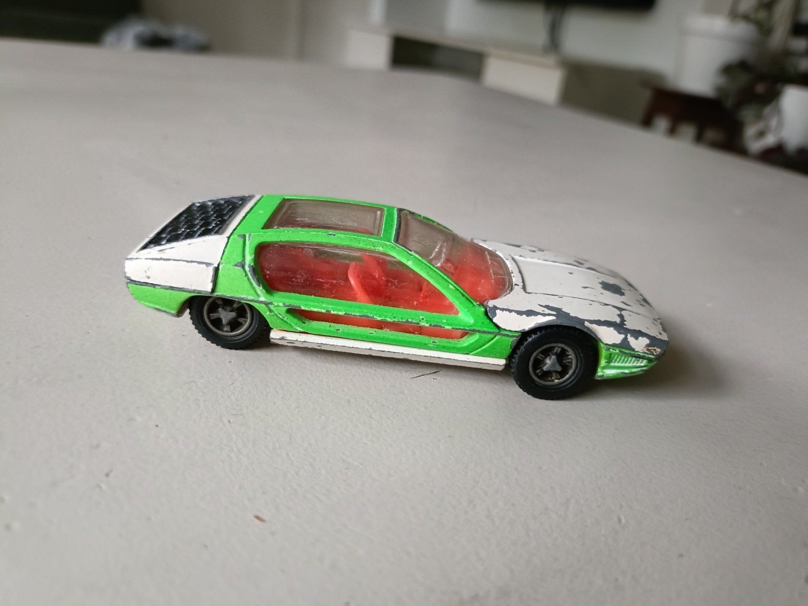 Lamborghini marzal Dinky toy 189.
in gebruikte conditie, nog, Ophalen of Verzenden, Gebruikt, Overige merken