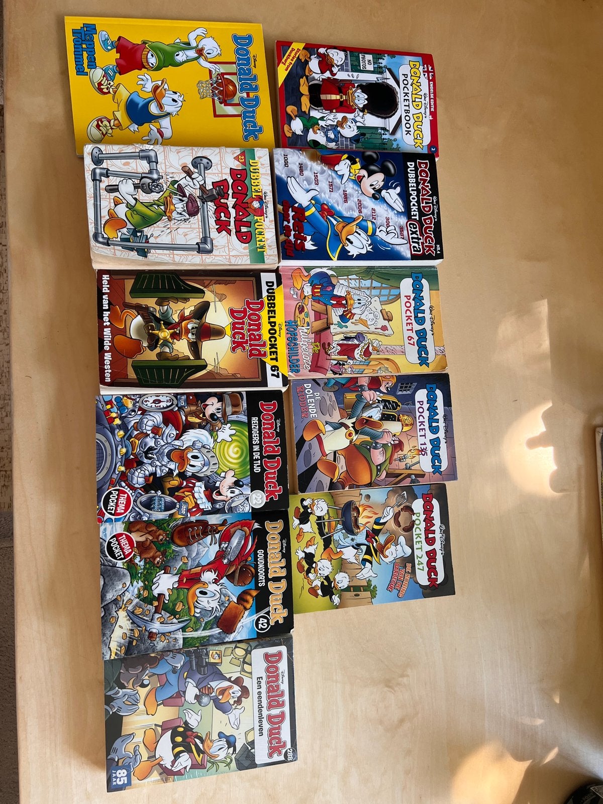 Donald Duck pockets 11 voor €19, Meerdere comics, Ophalen of Verzenden, Zo goed als nieuw, Europa