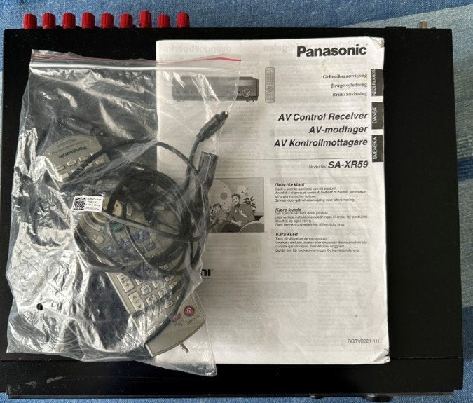 Audio home cinema surround syteem Panasonic / Kef, Ophalen, Gebruikt, Panasonic, 70 watt of meer