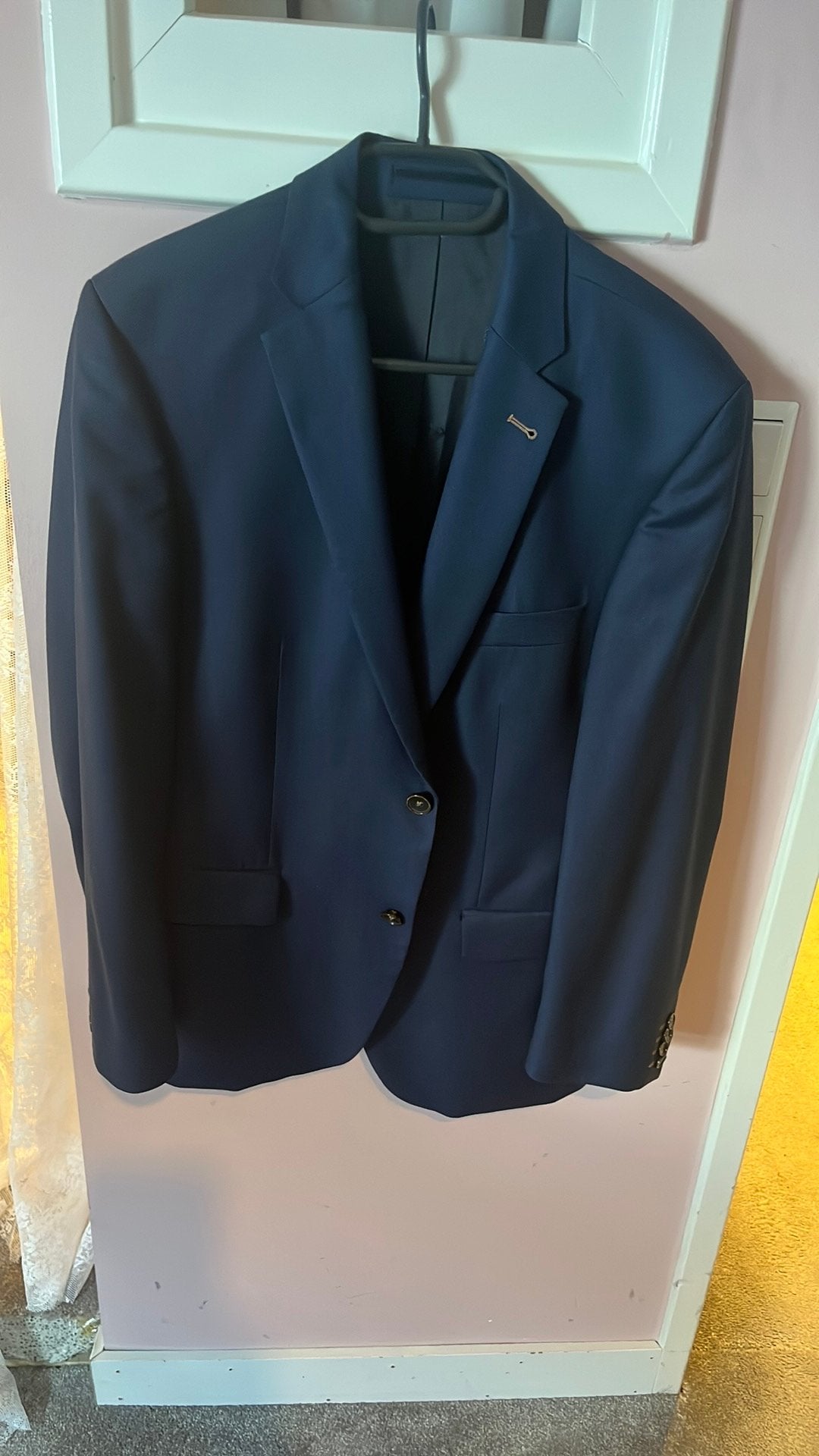 Roy robson  colbert donkerblauw m, Kleding | Heren, Kostuums en Colberts, Ophalen of Verzenden, Zo goed als nieuw, Maat 48/50 (M)