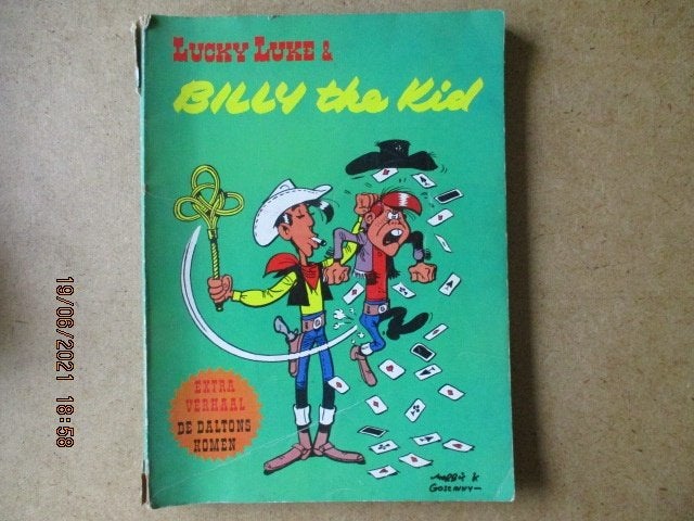 adv3612 lucky luke koopmans, Eén stripboek, Ophalen, Gelezen