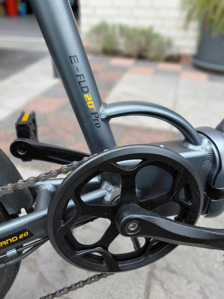 vouwfiets 20 INCH, Fietsen en Brommers, Elektrische fietsen, Gebruikt, 59 cm of meer, 50 km per accu of meer, Ophalen