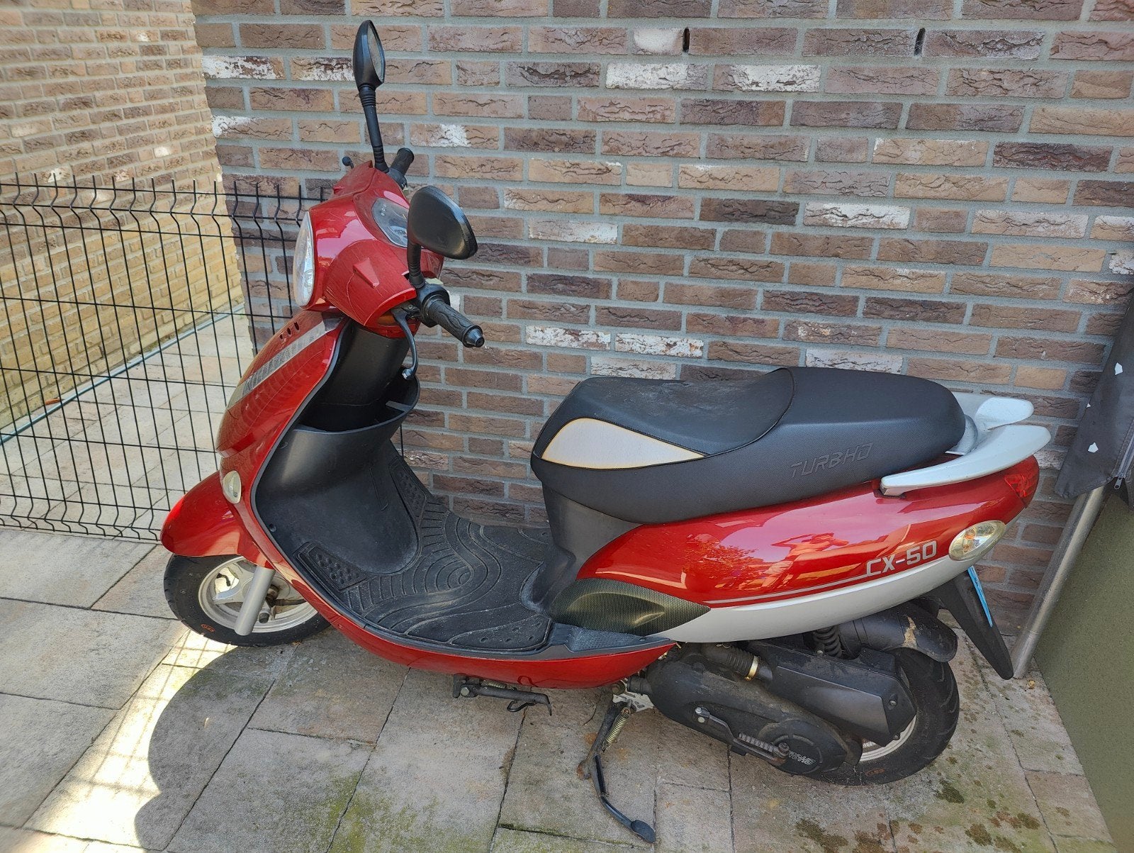 Rode Lucar CX-50 Scooter - Accu moet vervangen worden, Ophalen, Gebruikt, Lucar, Benzine