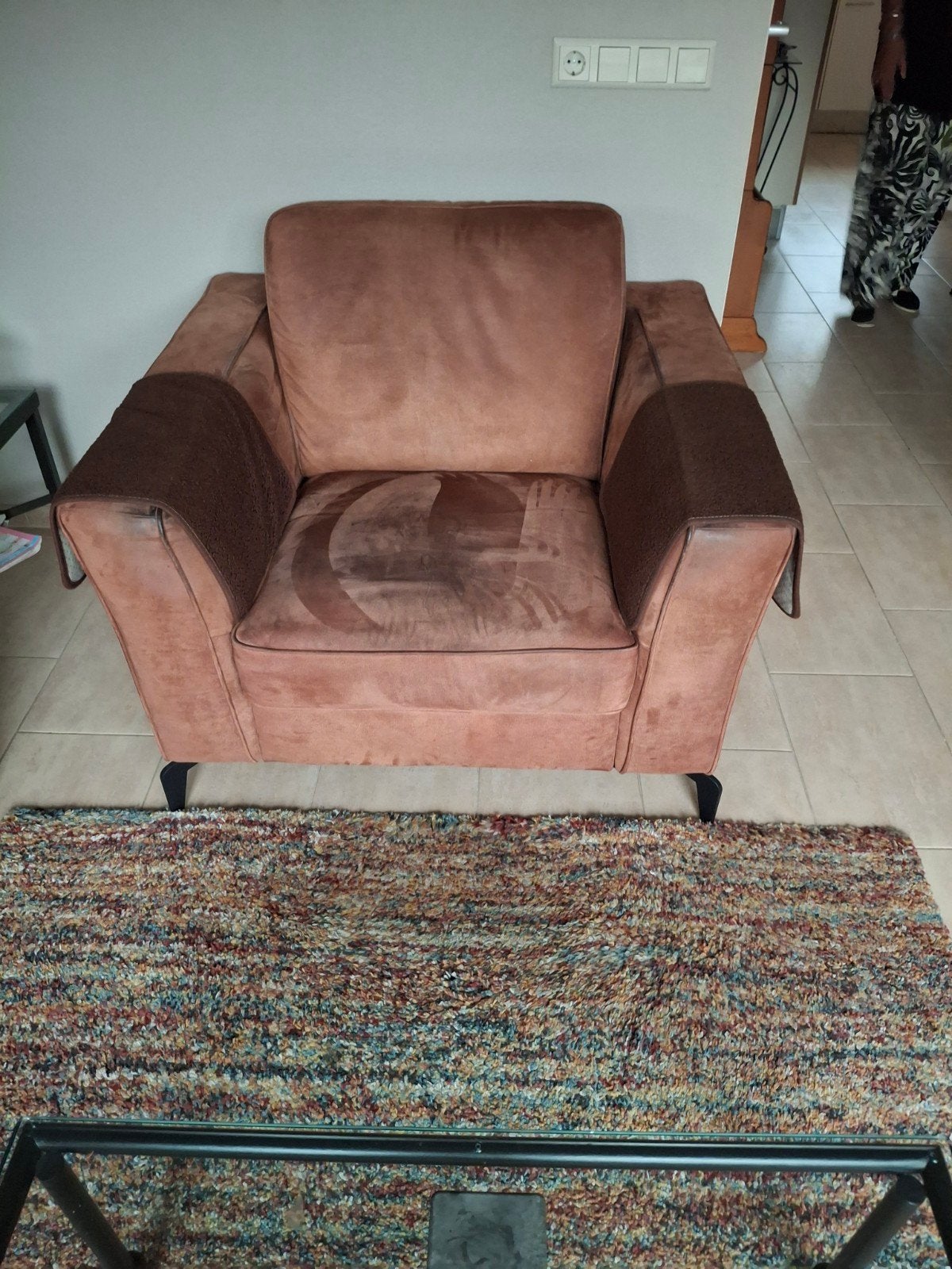 fauteuil stoel gratis!!!!!!!, Huis en Inrichting, Ophalen