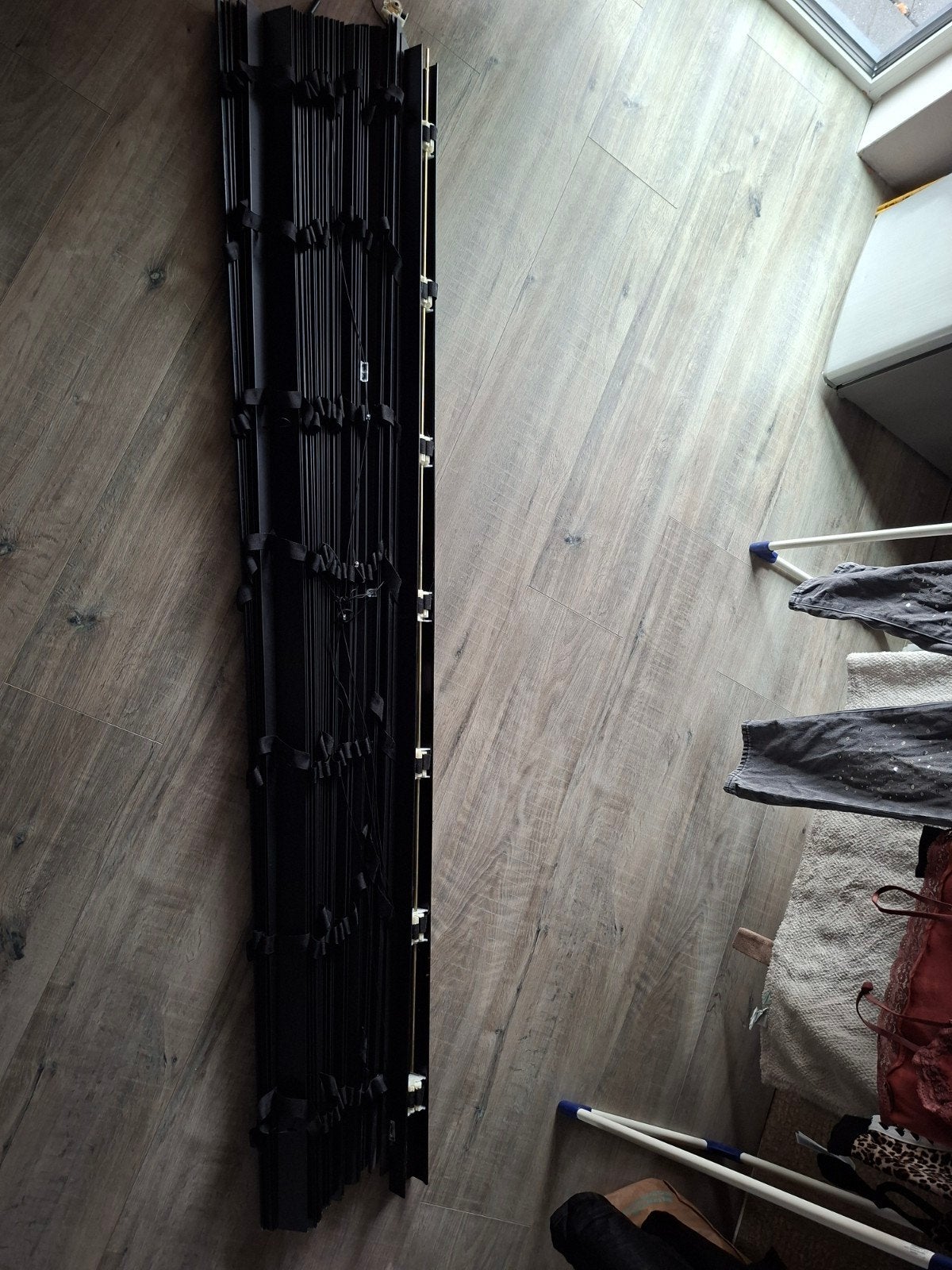 zwart matte jaloezië 200cm x 240 cm., Ophalen