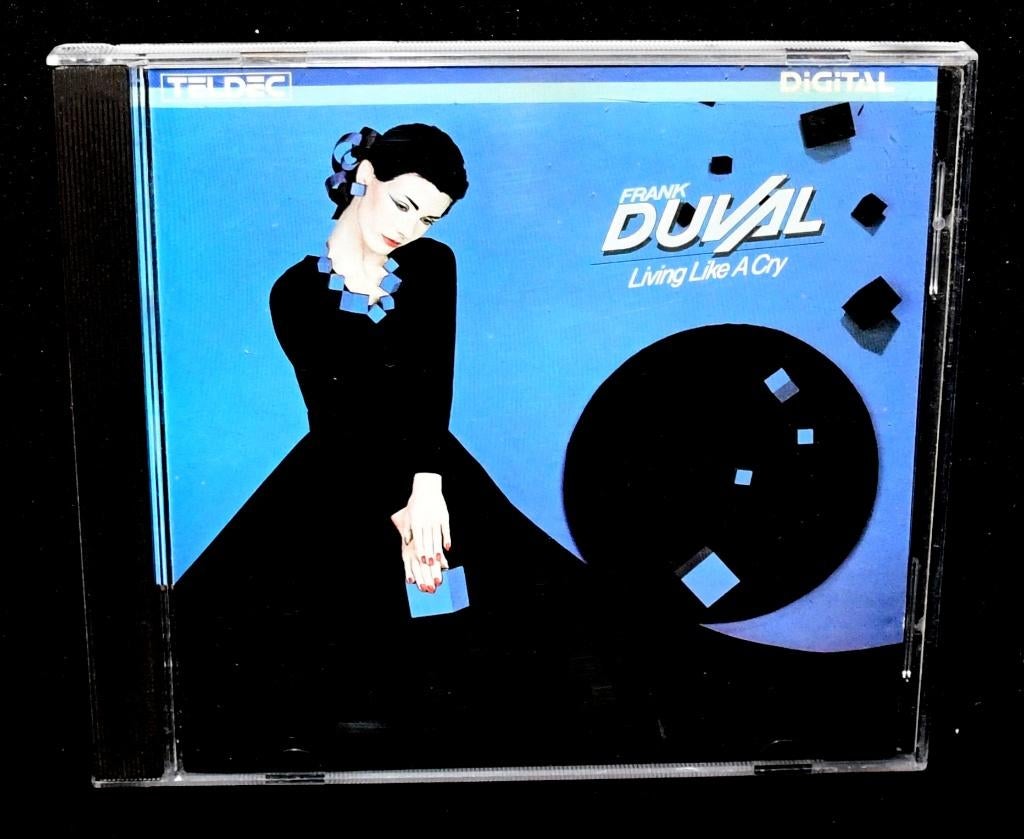 Frank Duval - Living Like A Cry (Teldec, 1984), Cd's en Dvd's, Ophalen of Verzenden, 1980 - 1989, Zo goed als nieuw