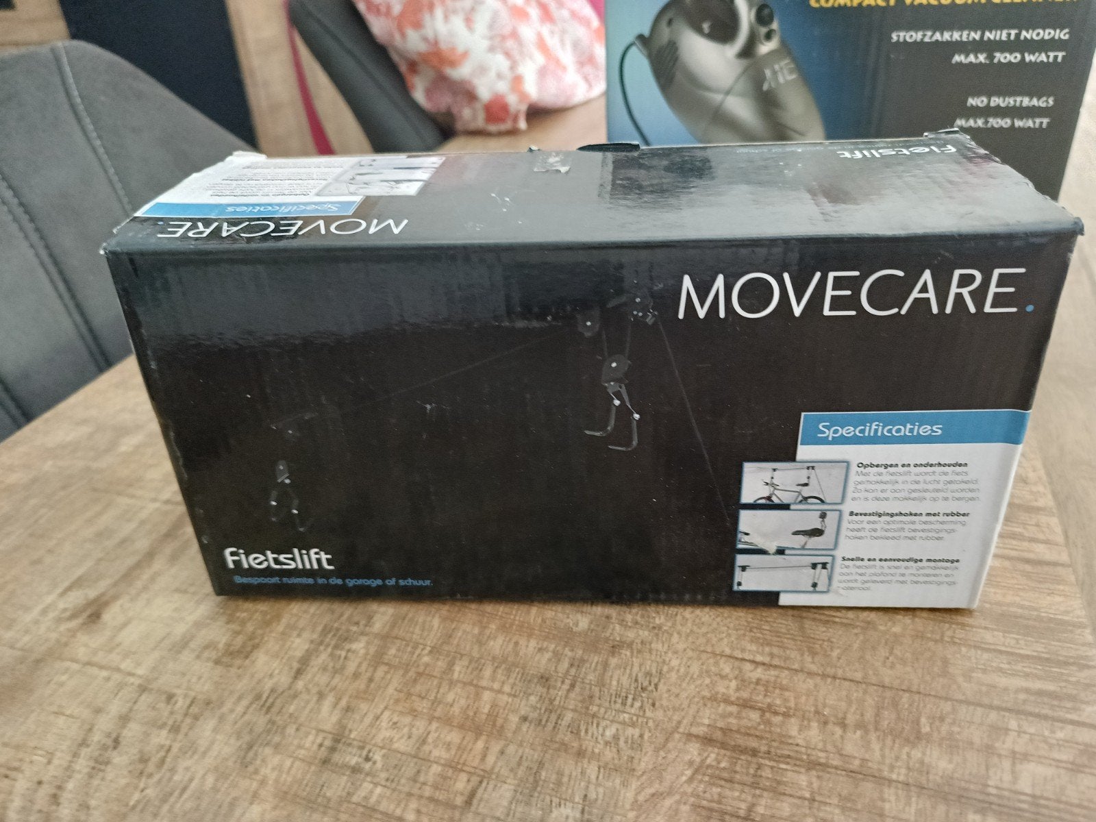 Movecare Fietslift - Ruimtebesparend en Handig, Ophalen, Nieuw, Movecare