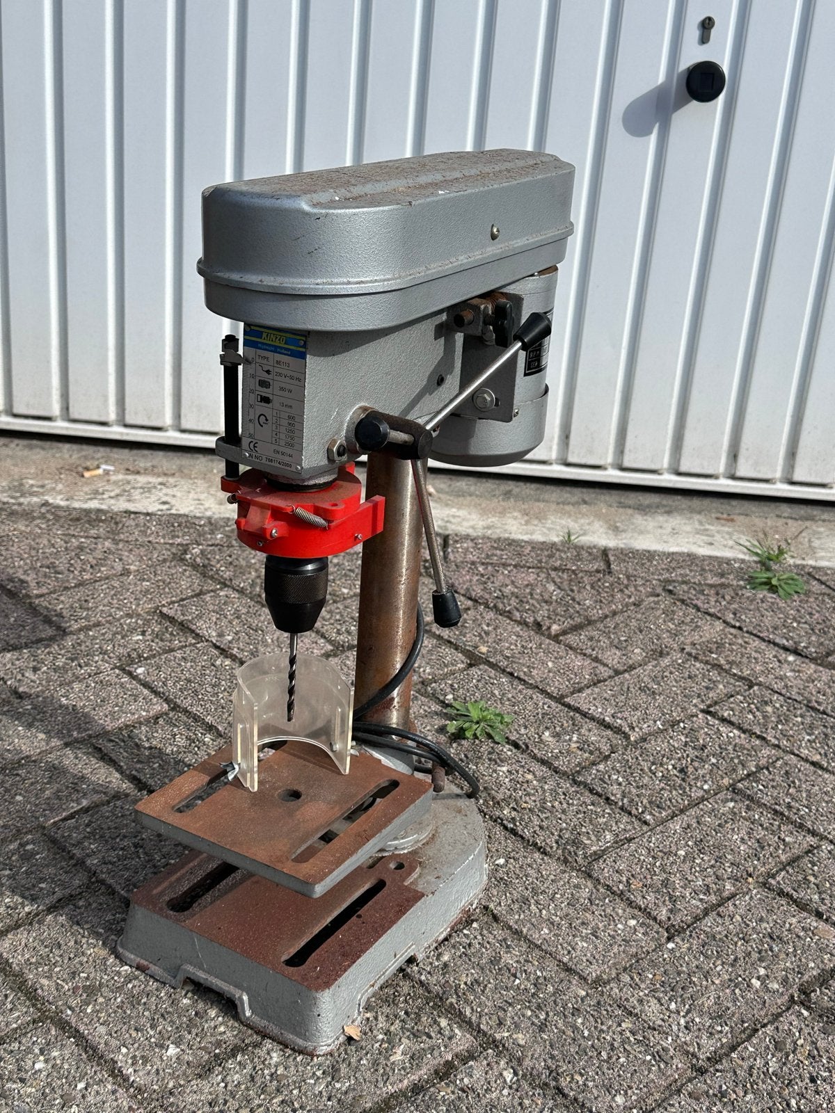 Kinzo Kolomboormachine 350W - Type 8E113, Ophalen, Gebruikt, Variabele snelheid, Minder dan 400 watt