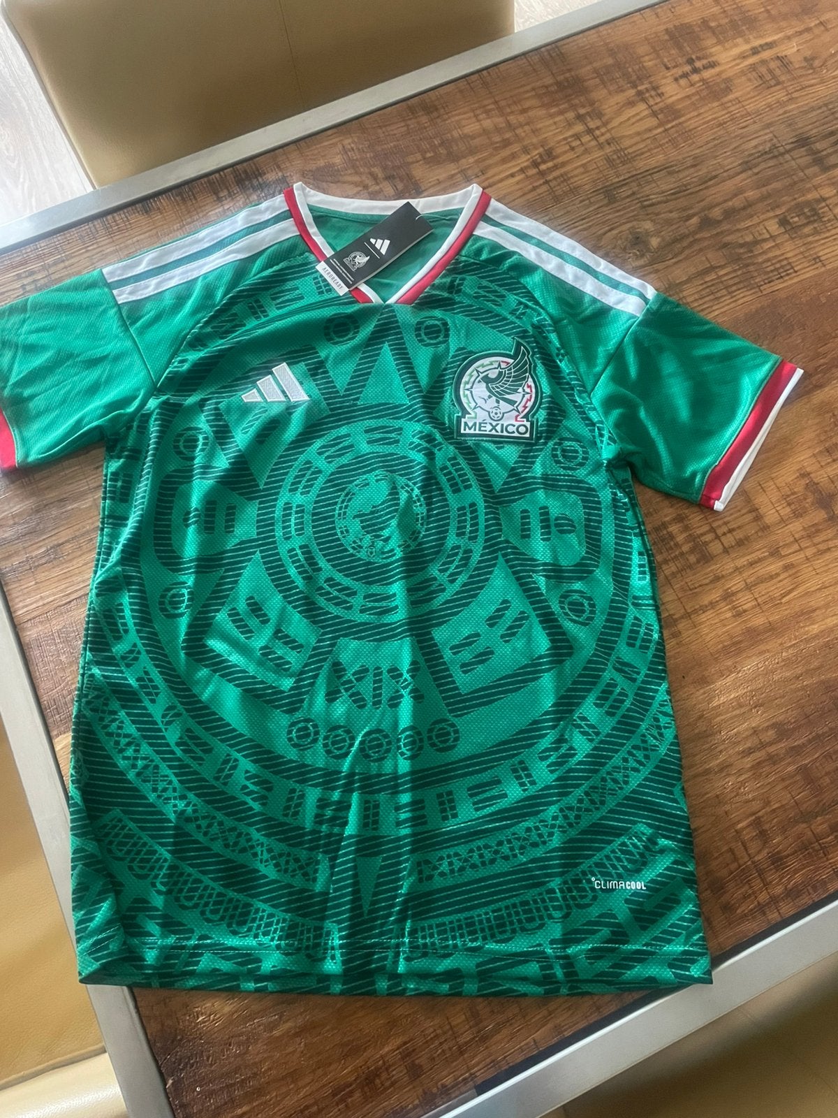 WK tenue Mexico maat M nieuw, Maat M, Ophalen of Verzenden, Nieuw, Set