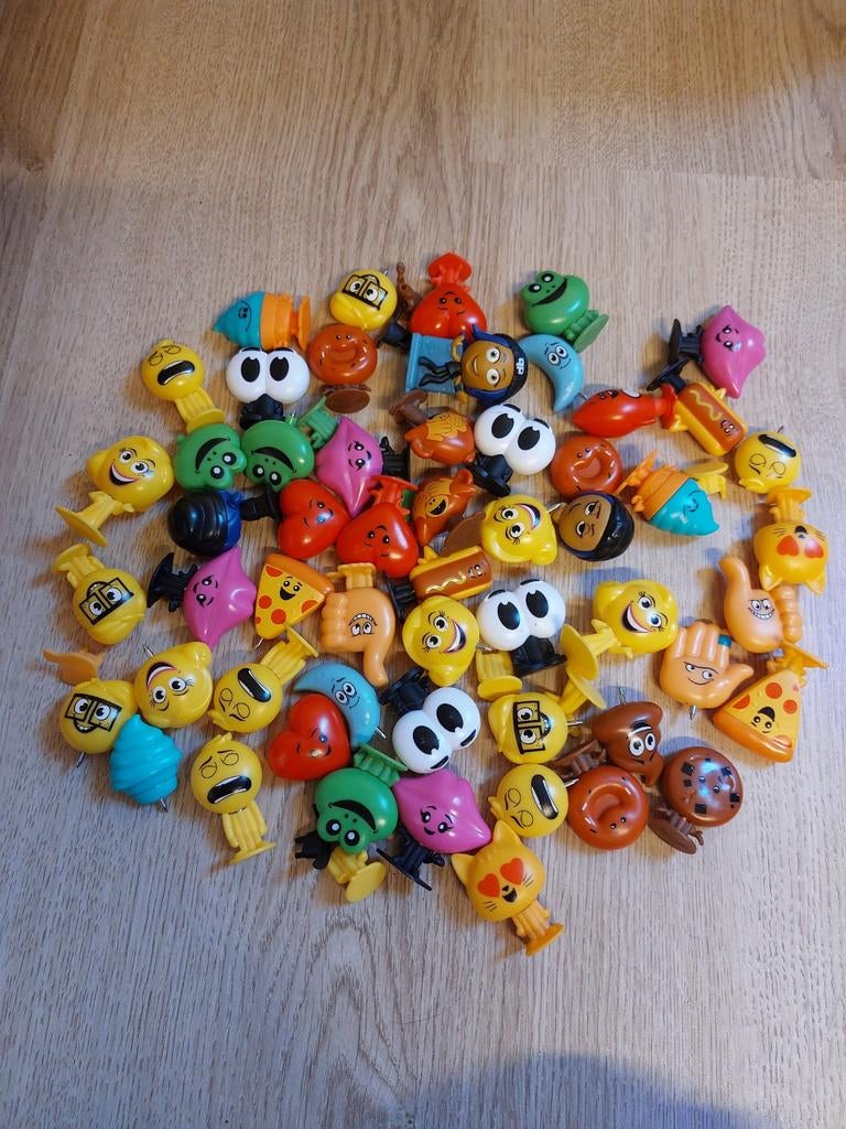 De emoji film poppetjes, Verzamelen, Supermarktacties, Ophalen of Verzenden