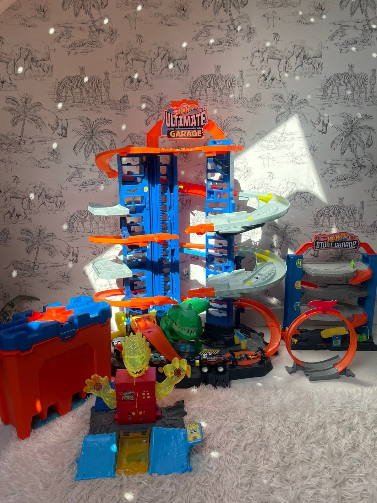 Hotwheels set, Ophalen, Zo goed als nieuw