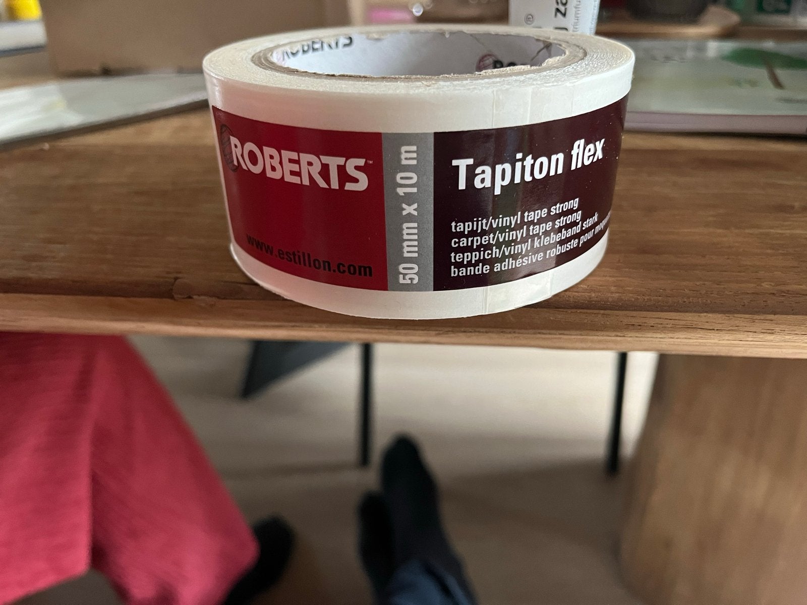 Roberts Tapiton Flex Dubbelzijdig Tape 50mm x 10m, Ophalen of Verzenden, Nieuw