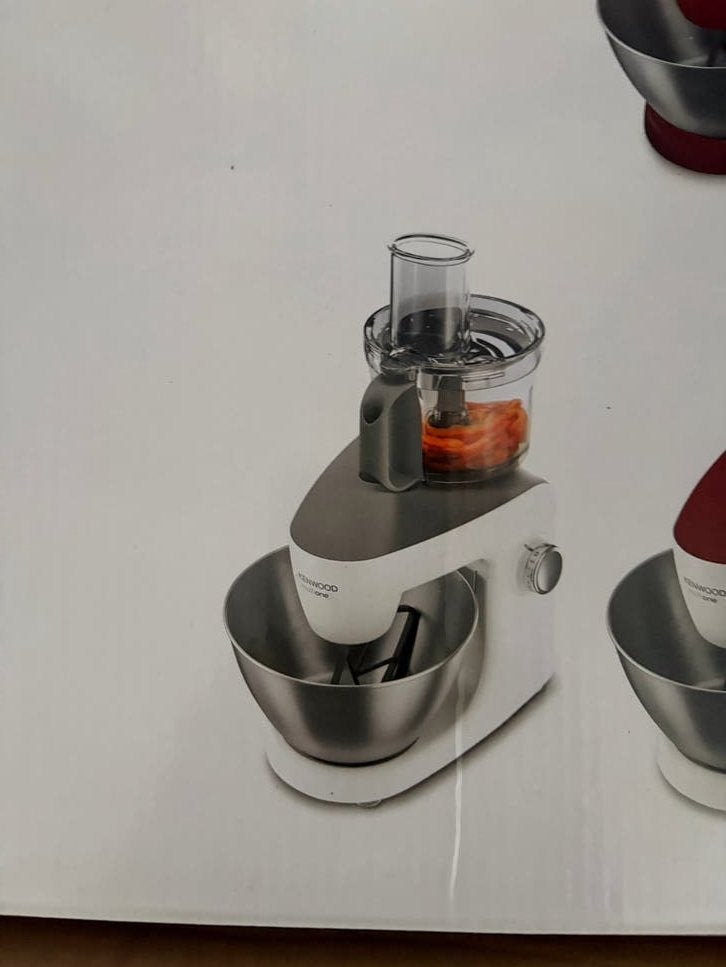 Kenwood keukenmachine MultiOne KHH300WH, 4 liter of meer, 3 snelheden of meer, Ophalen of Verzenden, Zo goed als nieuw