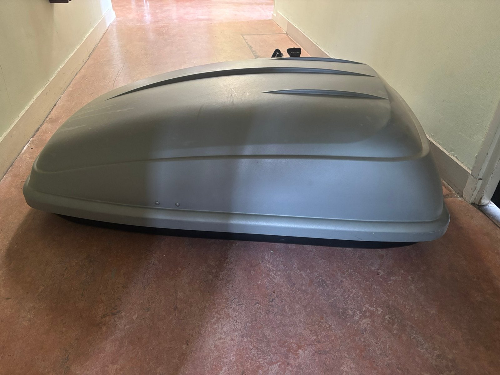 Dakkoffer jetbag met dakdragers voor dakrails, Auto diversen, Dakkoffers, Zo goed als nieuw, Ophalen