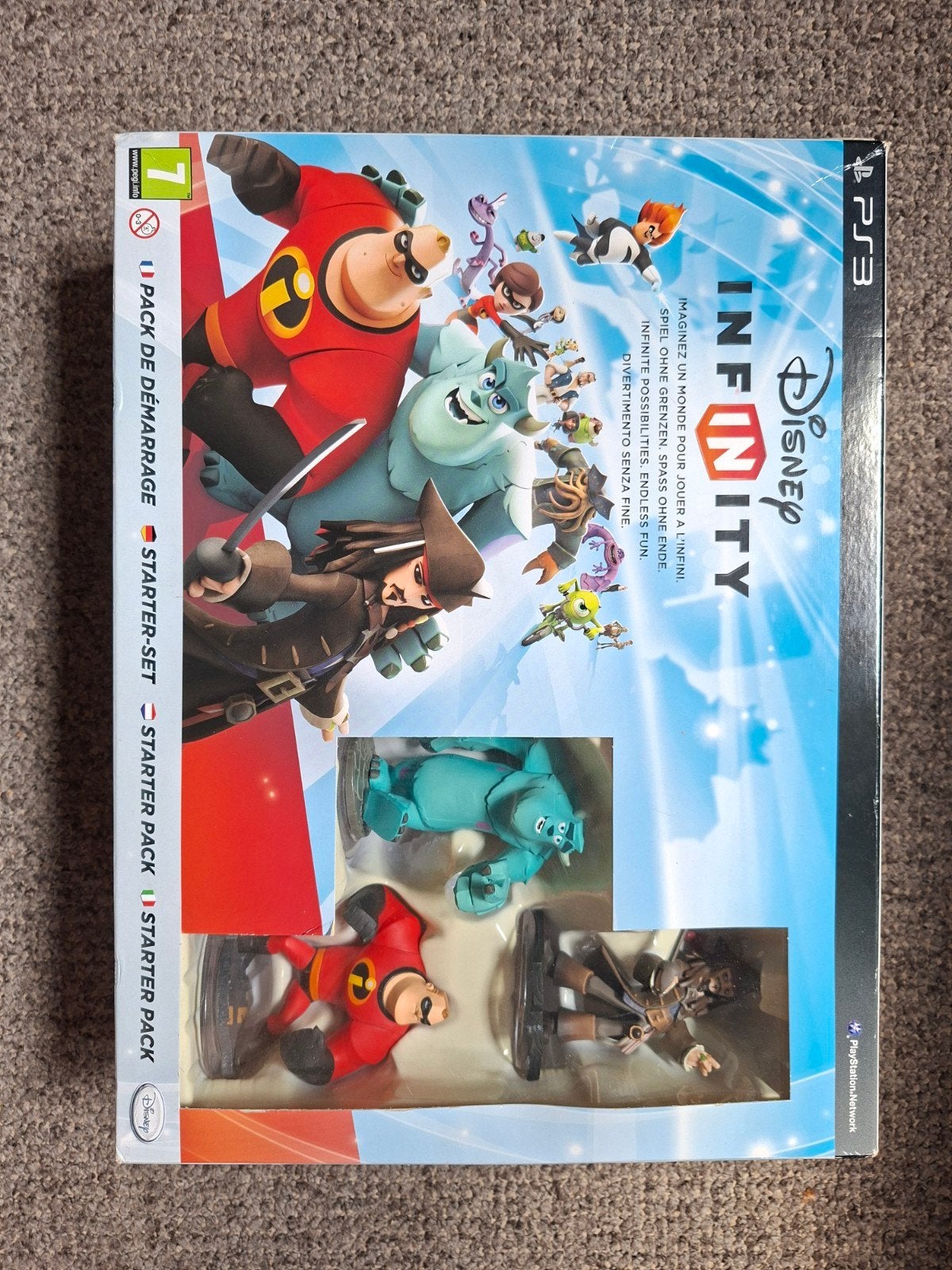 Disney Infinity Starter Pack PS3 - Inclusief Figuren, Avontuur en Actie, 1 speler, Eén computer, Ophalen of Verzenden