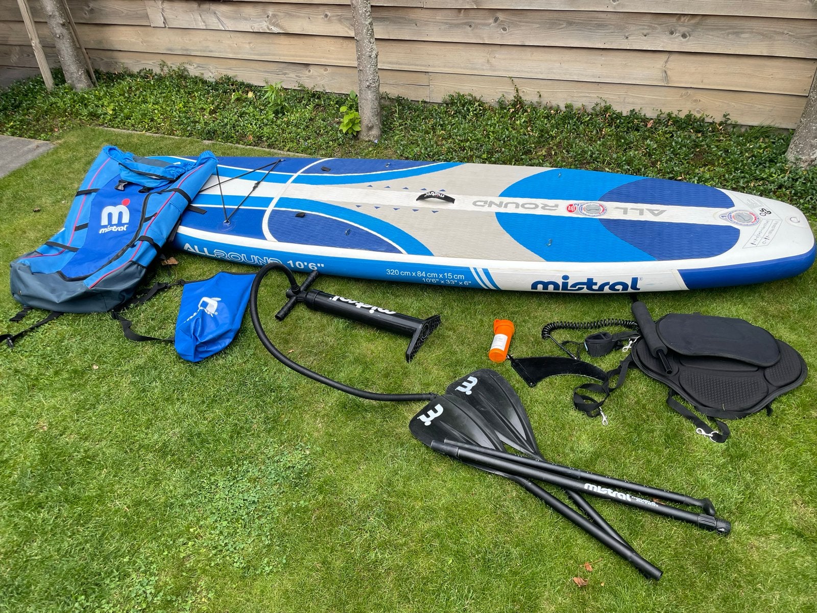 Mistral Allround 10'6" SUP Board Set, Ophalen of Verzenden, Gebruikt, SUP-boards