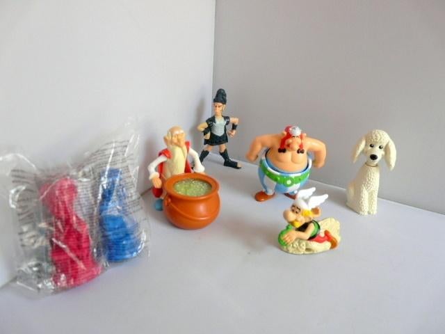 McDonalds 2007-2008 Asterix en Obelix (7 stuks), Verzamelen, Ophalen of Verzenden, Asterix en Obelix, Zo goed als nieuw, Beeldje of Figuurtje