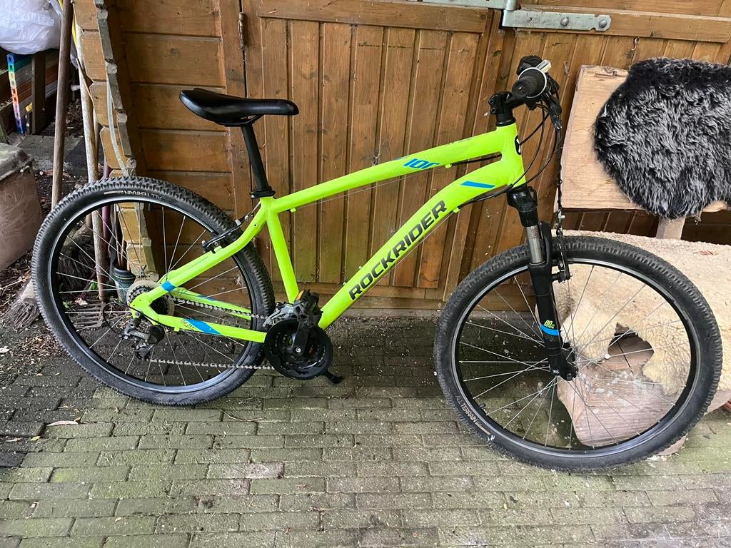 Mountainbike Rockrider ST 100, Fietsen en Brommers, Fietsen | Mountainbikes en ATB, Hardtail, 45 tot 49 cm, Zo goed als nieuw