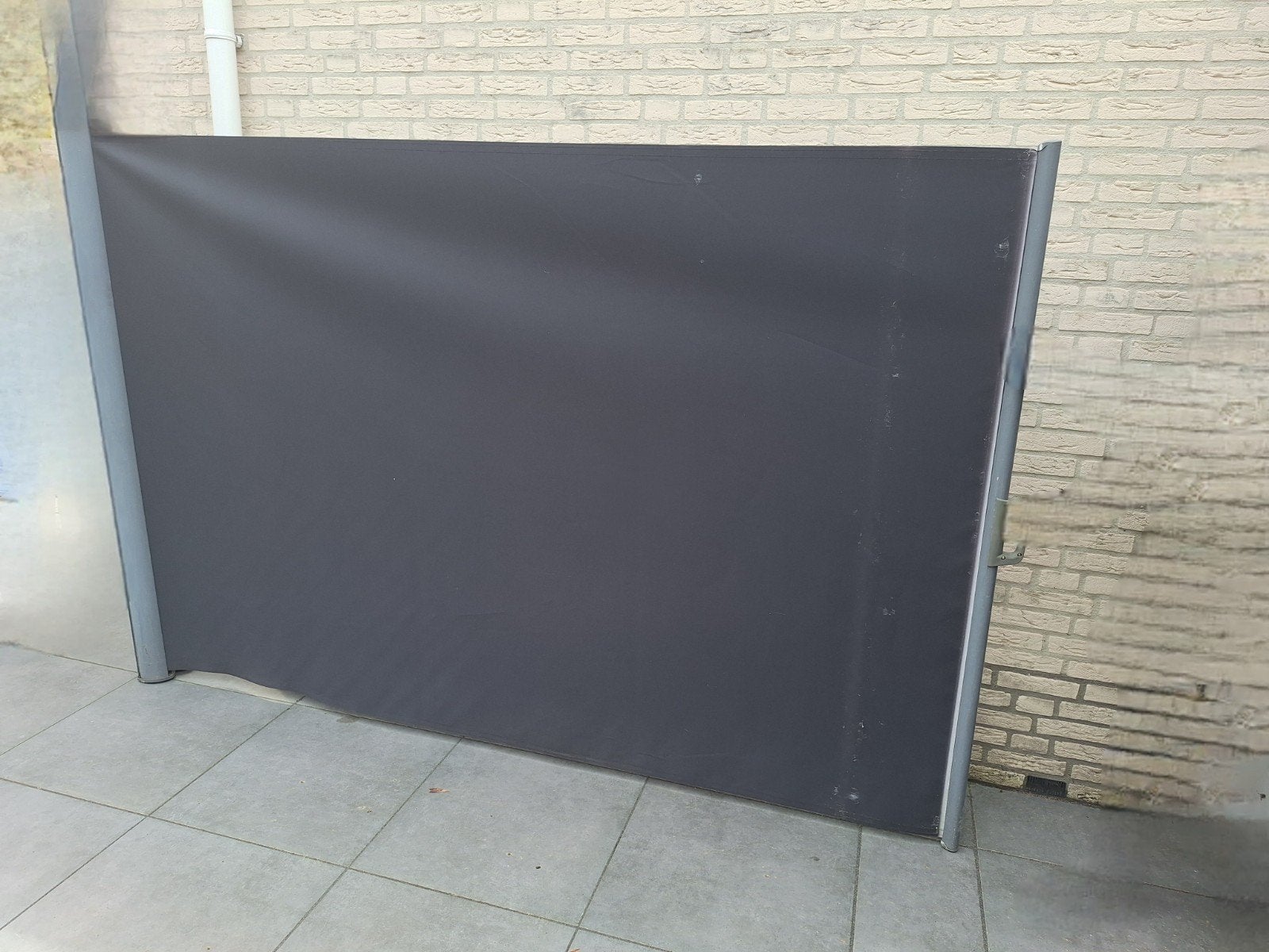2 mooie, nette terrasschermen, Tuin en Terras, Ophalen, Gebruikt, 200 cm of meer, 150 tot 200 cm