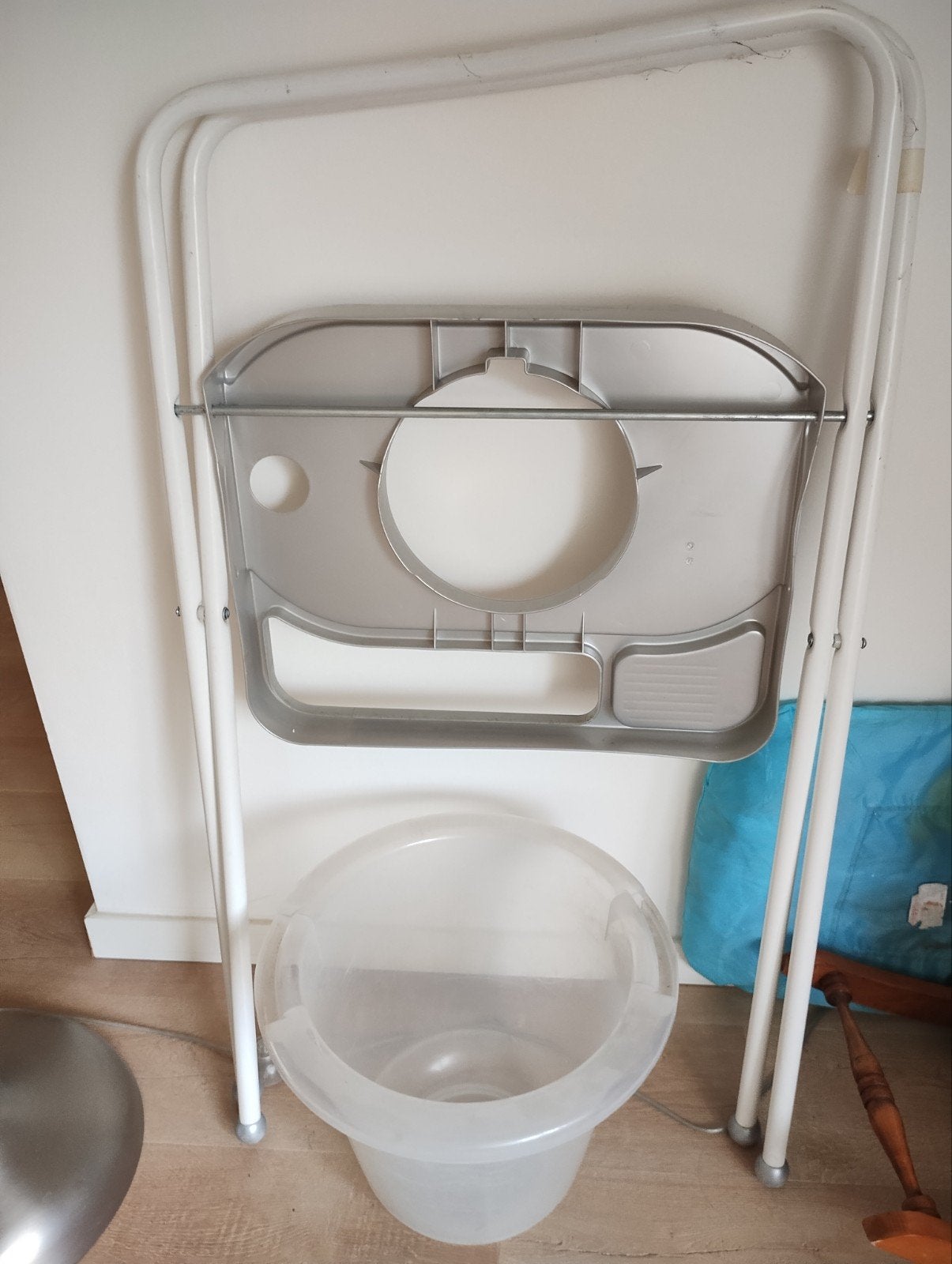 Standaard voor kinderbadje en Tummy Tub, Ophalen
