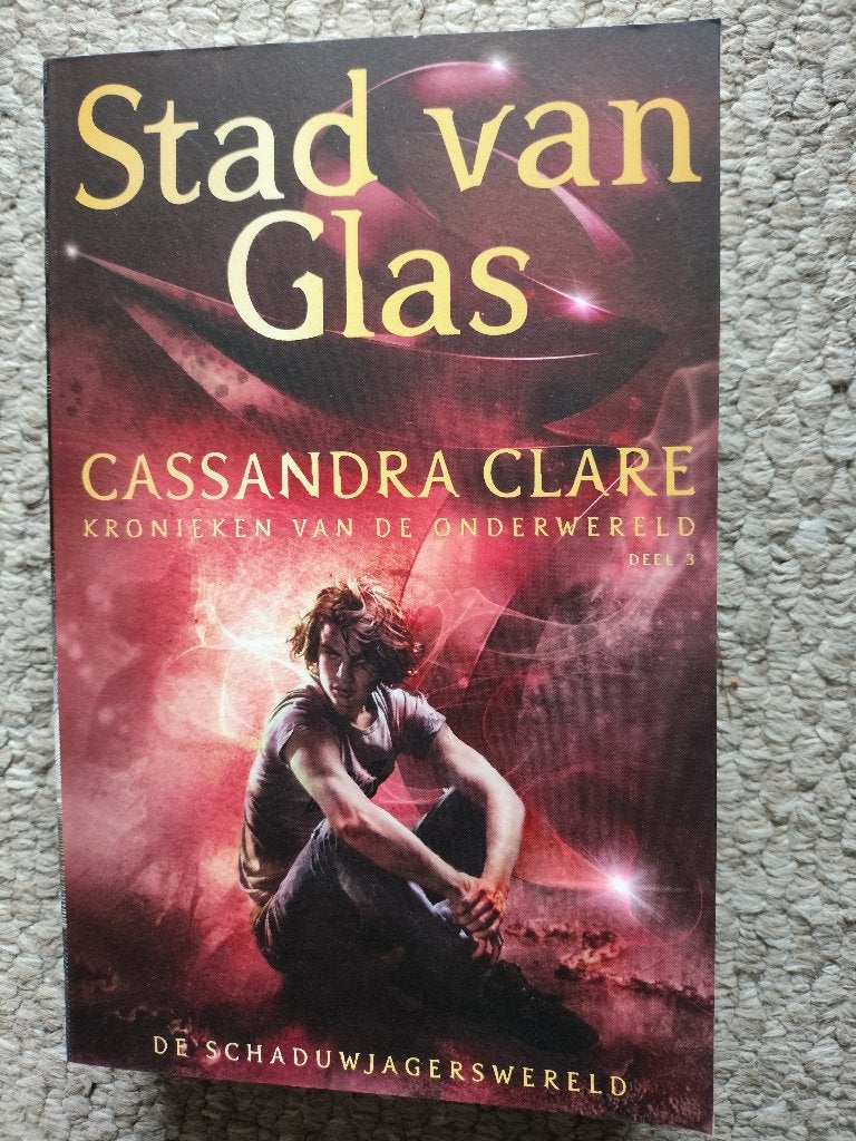 Cassandra Clare Stad van Glas in nieuwstaat, Ophalen of Verzenden, Zo goed als nieuw