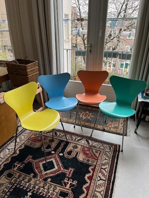 Vlinderstoel Fritz Hansen, Huis en Inrichting, Ophalen, Gebruikt, Overige kleuren, Design