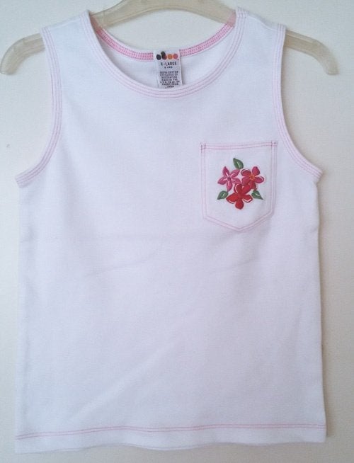 Wit/roze Gymboree shirt maat 116 *NIEUW* (3806) a, Meisje, Gymboree, Nieuw, Ophalen of Verzenden