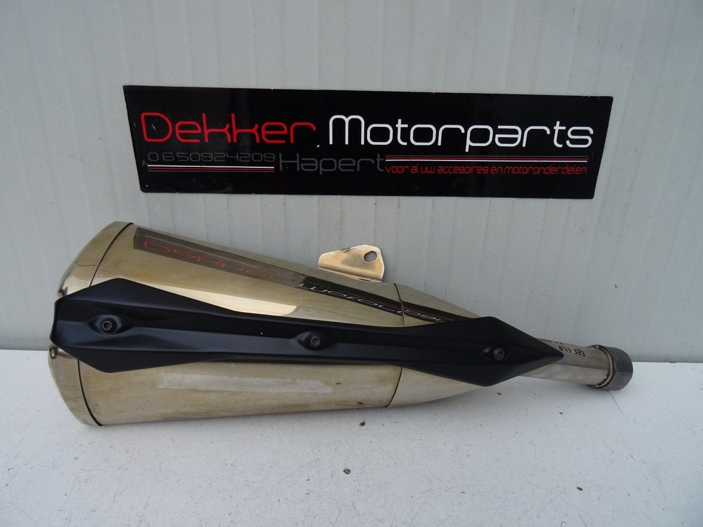 Originele Rechter Demper / Uitlaat Kawasaki Z1000 2007-2008, -, -, Nieuw, Ophalen of Verzenden
