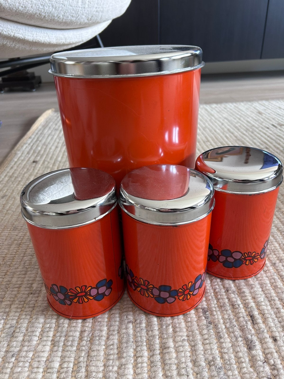 Vintage Brabantia bussen set in uitstekende staat, Ophalen, Zo goed als nieuw, Overige