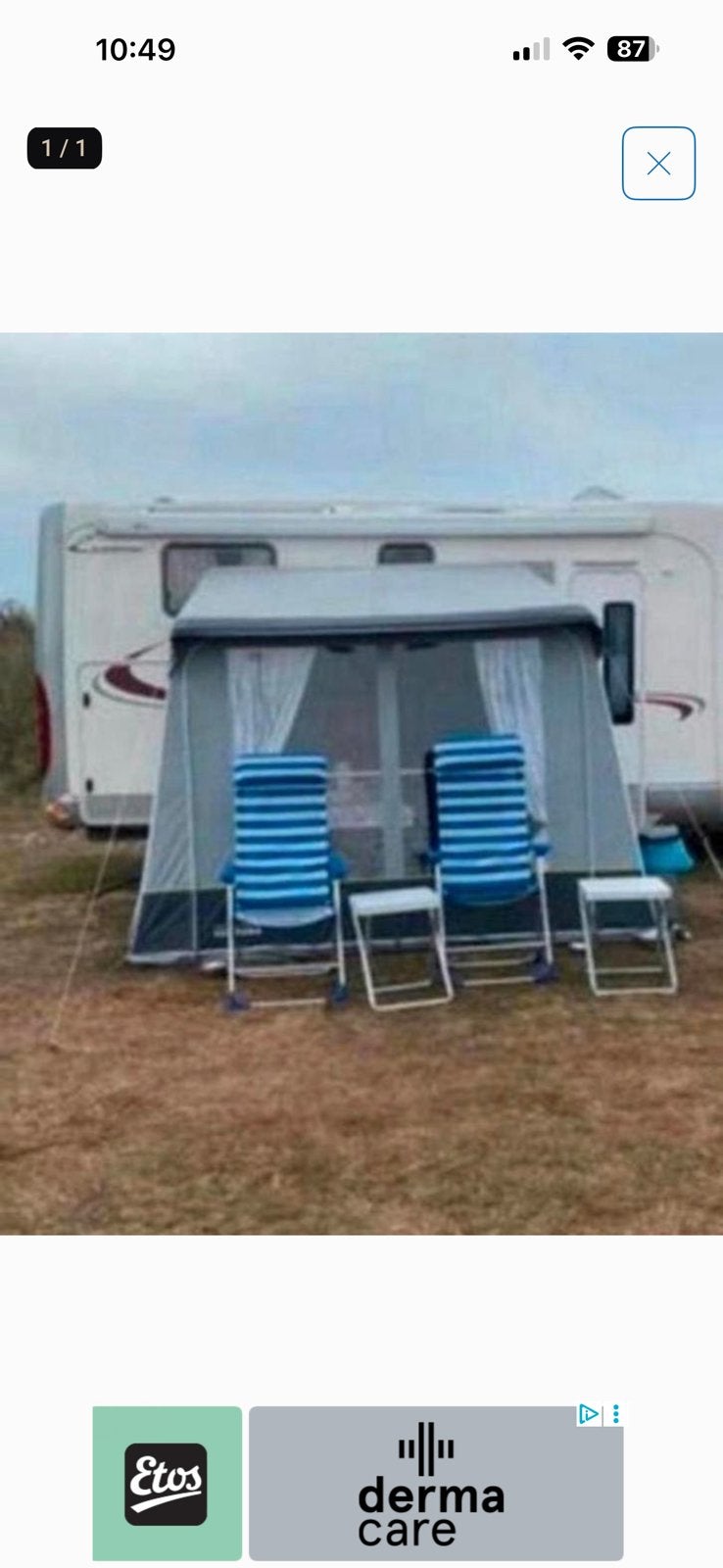 Campertent bijzettent nieuw winkelprijs vanaf 1040 euro, Ophalen, Nieuw