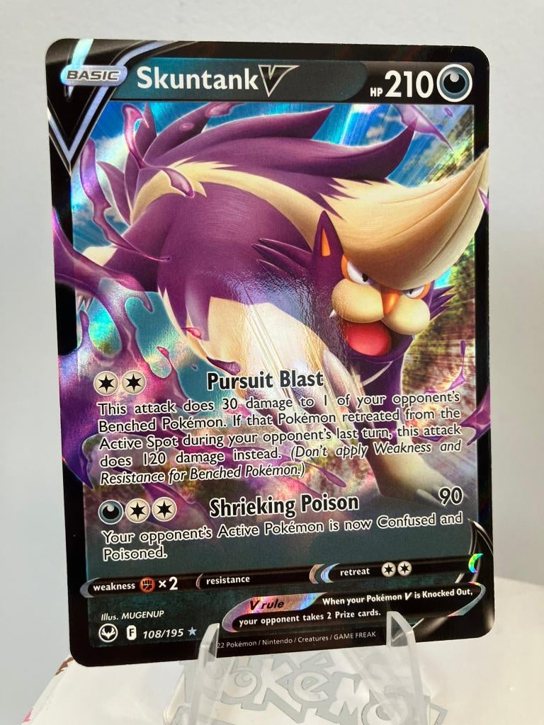 Skuntank V 108/195 - Silver Tempest, Ophalen of Verzenden, Nieuw, Losse kaart, Foil
