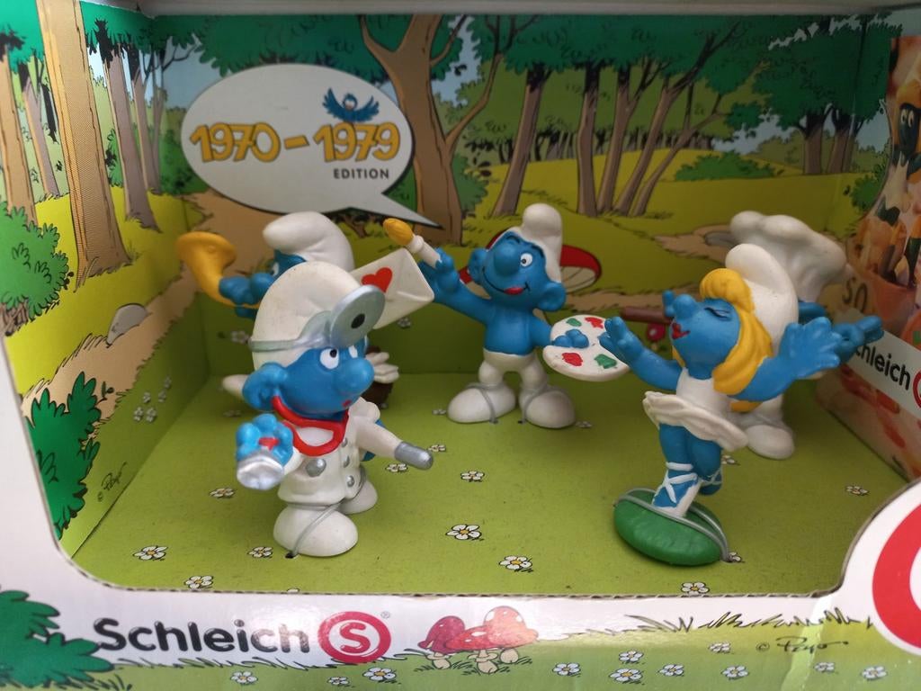 Smurfen set 1970-1979, Verzenden, Verschillende Smurfen