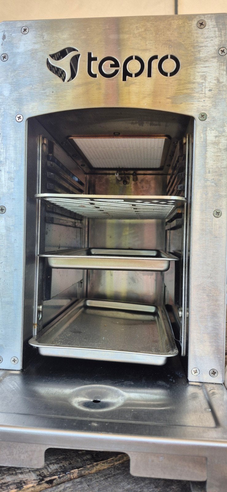 Tepro Toronto Steakgrill 3kW - RVS Infrarood Brander, Ophalen