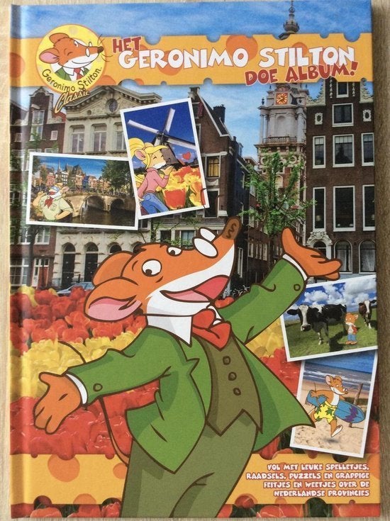 het geronimo stilton doe album uitgegeven door SPAR, Verzamelen, Spar, Ophalen of Verzenden