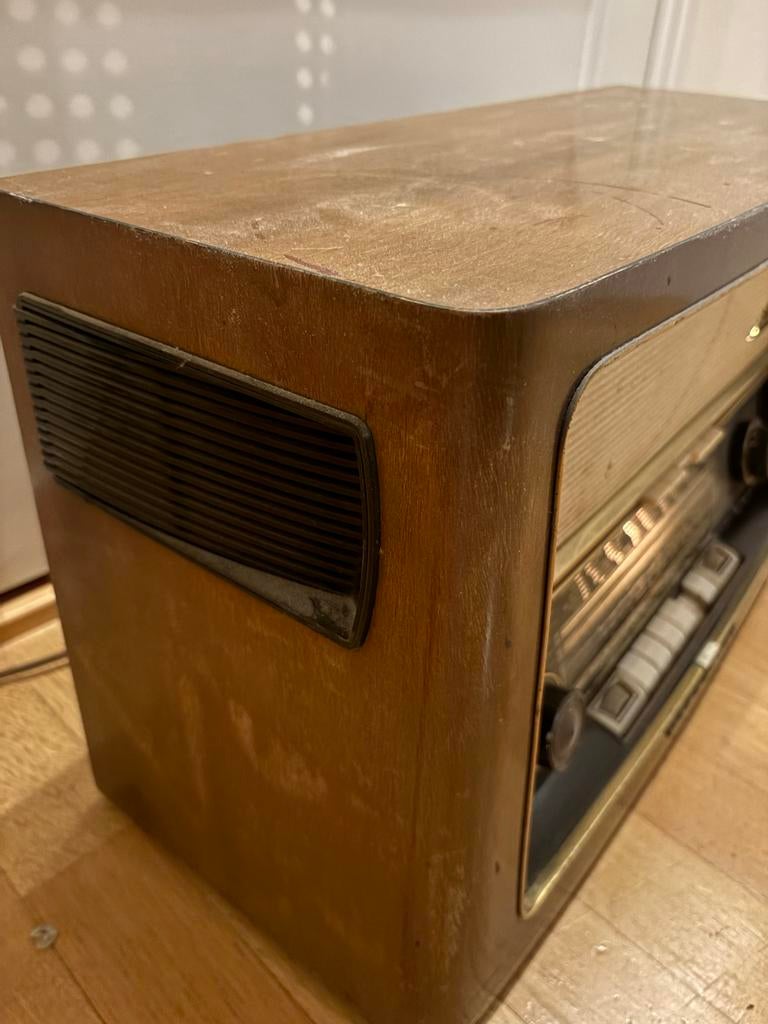 Normende vintage radio, Ophalen, Gebruikt, Radio