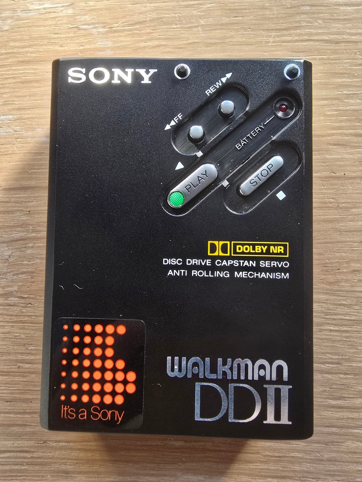 Sony WM-DD II Walkman in Mint conditie!, Ophalen of Verzenden, Walkman