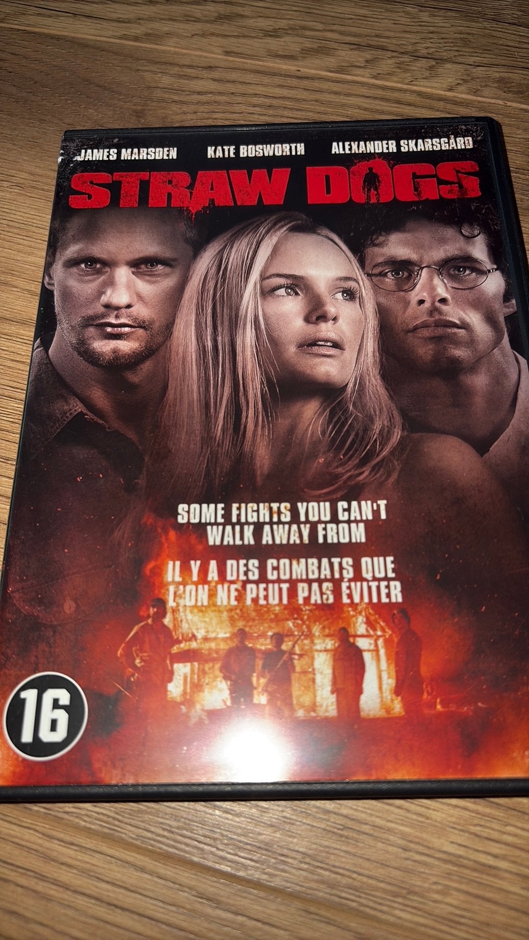 Straw Dogs remake met James Marsden en Alexander Skarsgard., Cd's en Dvd's, Vanaf 16 jaar, Ophalen of Verzenden, Zo goed als nieuw