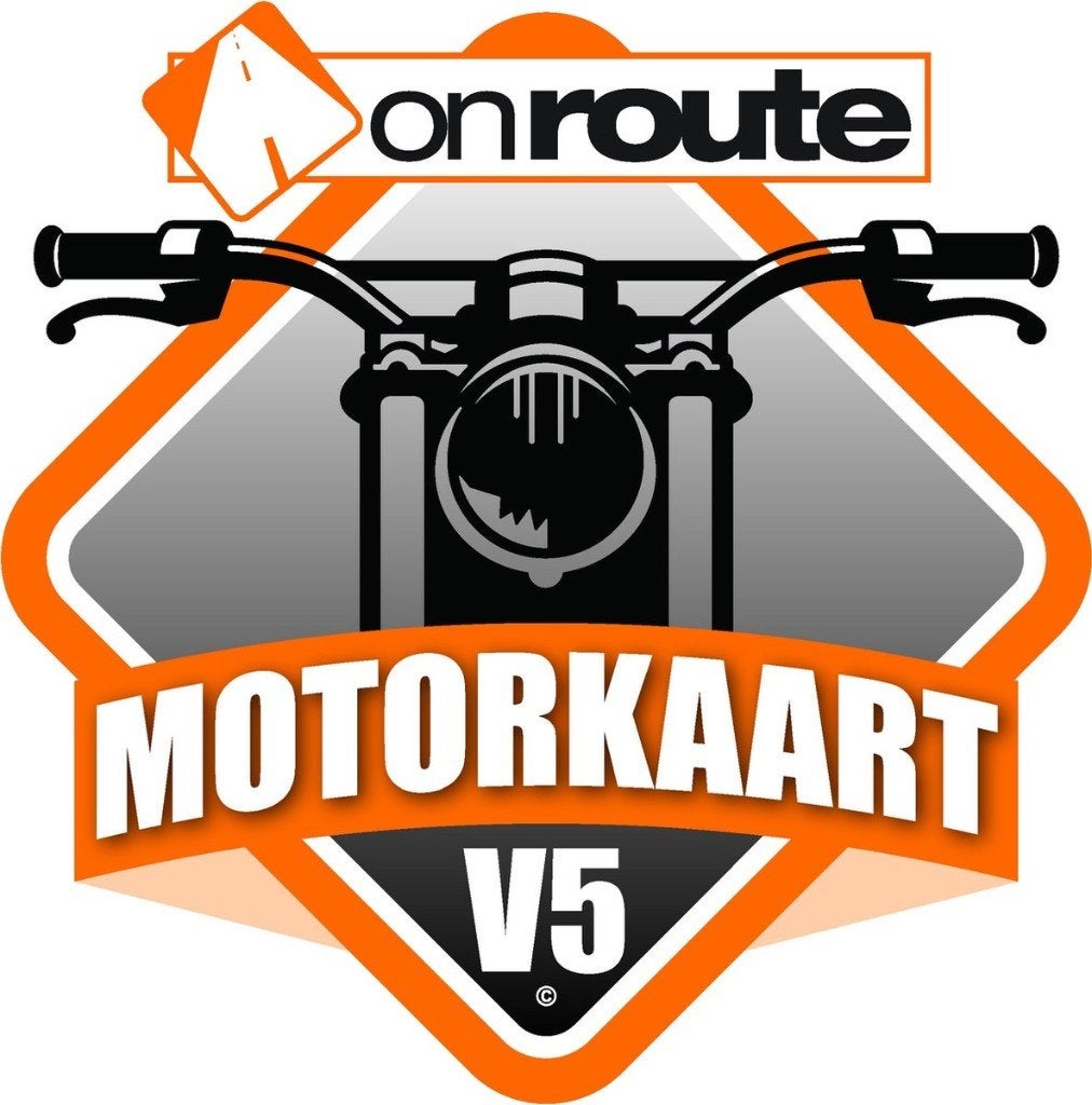 OnRoute Motorkaart Europa v5 ; toeristische navigatie ; Zumo, Motoren, Ophalen of Verzenden, Gebruikt