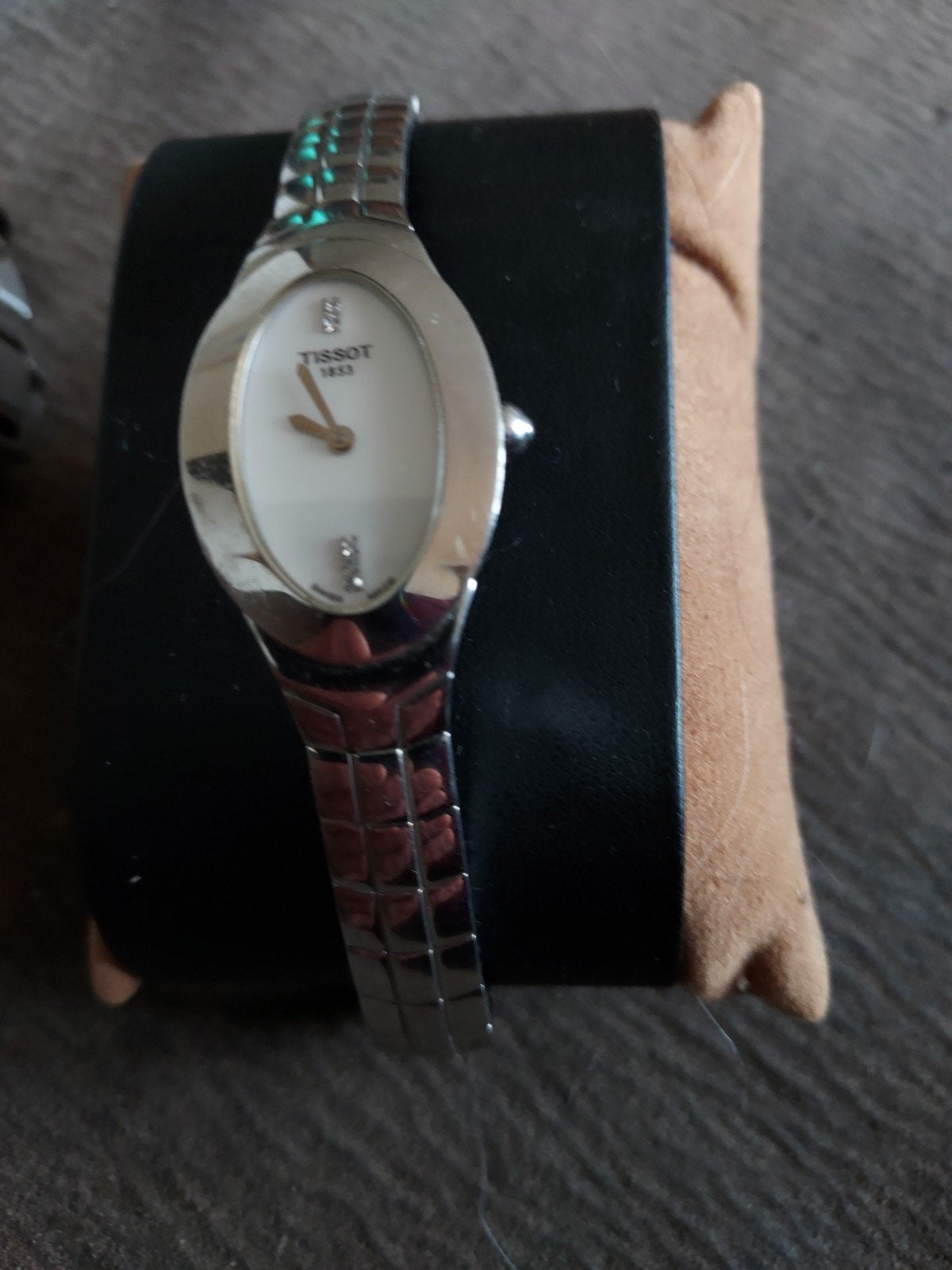 Tissot 1853 dameshorloge, zo goed als nieuw, Overige merken, Staal, Staal, Polshorloge