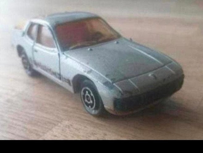 Porsche 924 van Majorette nr.247, Ophalen of Verzenden, Gebruikt, Auto