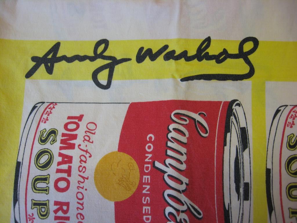 Dekbedovertrek Andy Warhol Campbells Soup 1 persoons izgst, Ophalen of Verzenden