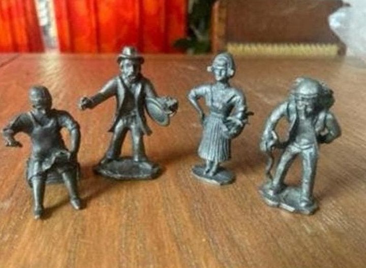 Royal Daalderop KMD tinnen beeldjes 1984, Ophalen of Verzenden