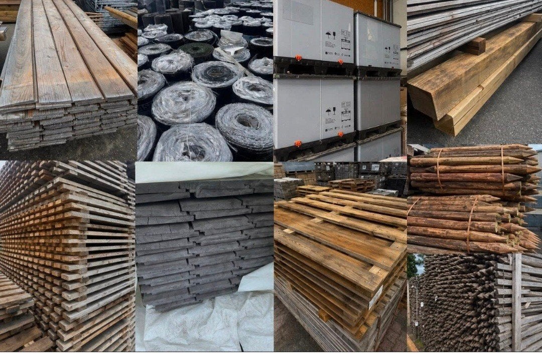 Diverse restpartijen: Hout, Pallets, Dakleer & meer!, Ophalen, Overige typen, Nieuw, Overige houtsoorten