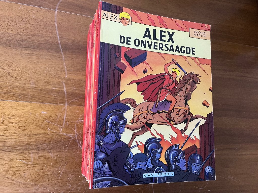 Alex serie 1 /m 43, plus de reizen van Alex 1 t/m 22., Complete serie of reeks, Ophalen of Verzenden, Zo goed als nieuw