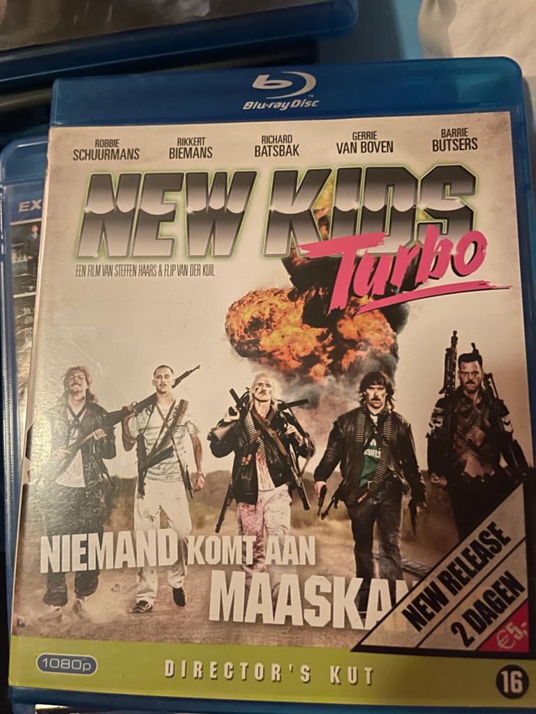 New Kids Turbo Blu-ray - Actie/Humor Film, Cd's en Dvd's, Blu-ray, Zo goed als nieuw, Humor en Cabaret, Ophalen of Verzenden