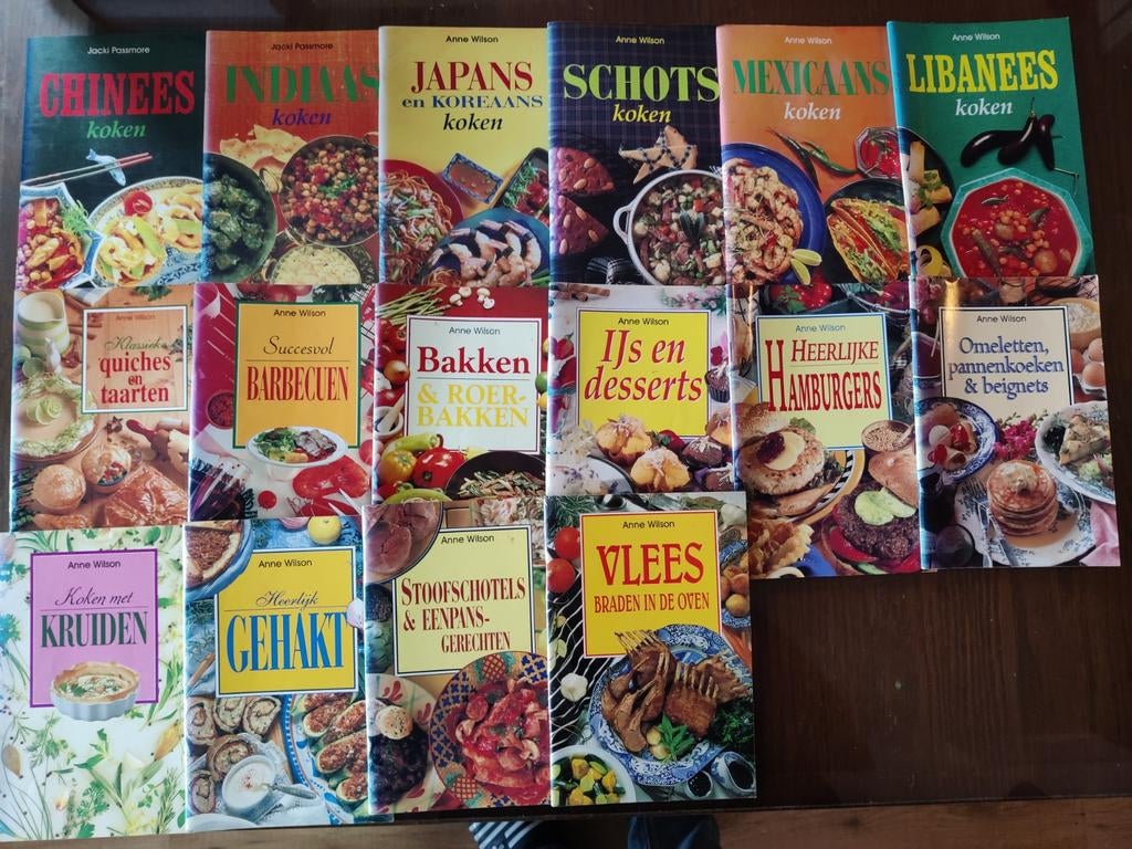 Diverse Kookboeken - Wereldkeuken en Bakken, Gelezen, Ophalen of Verzenden, Overige gebieden, Anne Wilson, Jack Passmore
