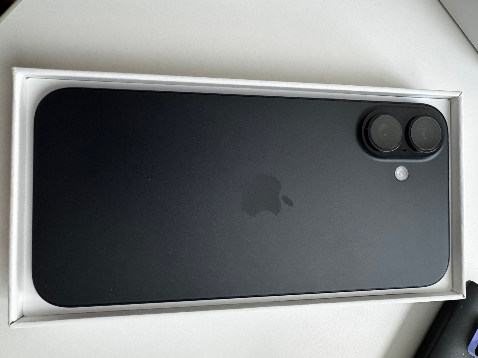 iPHONE 16 PLUS ZWART 128GB, Ophalen, 128 GB, Zo goed als nieuw, 98 %