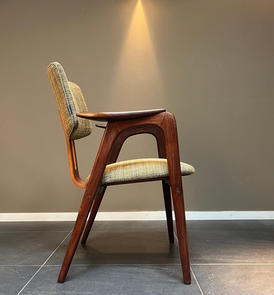 Louis van Teeffelen  | model FT14 | Cees Braakman, Huis en Inrichting, Fauteuils, Zo goed als nieuw, Hout, Stof, 50 tot 75 cm