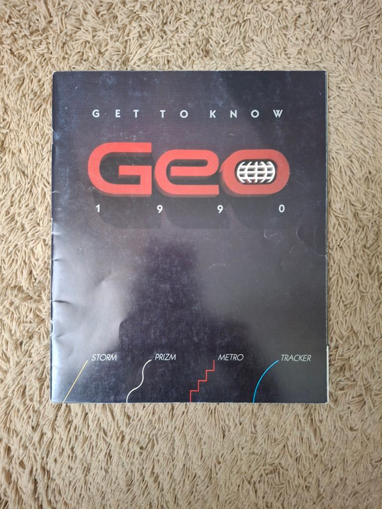Autofolder Geo 1990, Verzenden, Overige merken